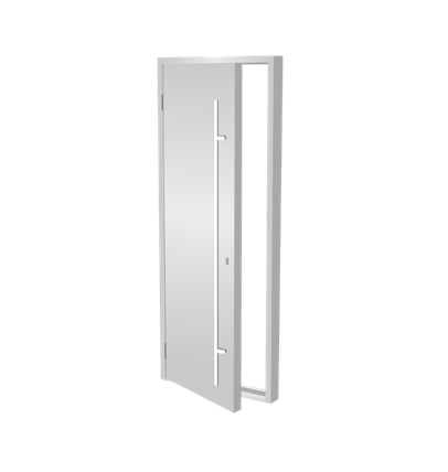 Hurricane impact entry door system