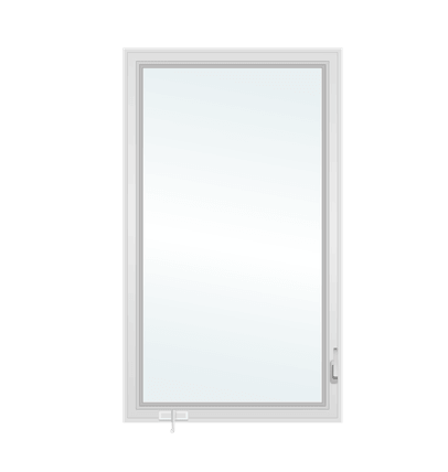 Impact casement window