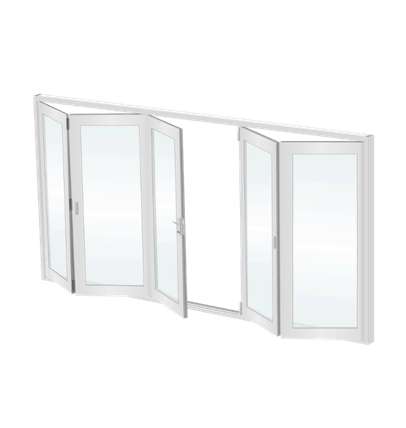 Impact bi fold door system