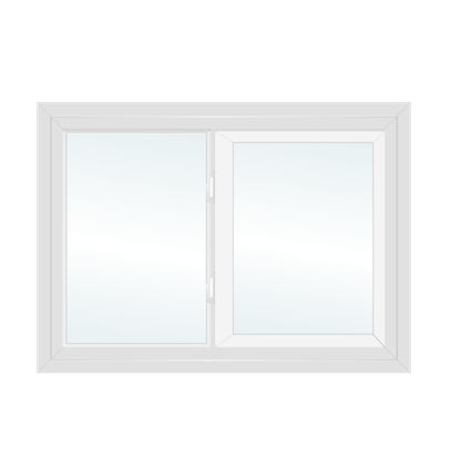 Horizontal roller impact window