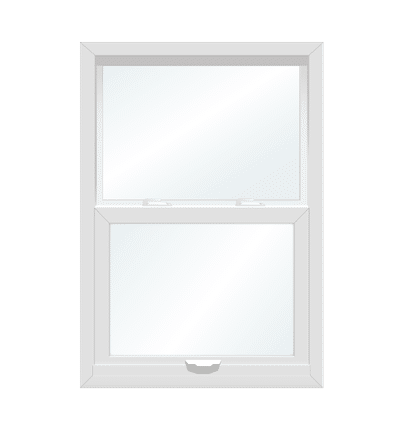 Single hung impact window